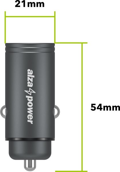 AlzaPower Car Charger X510 Fast Charge AlzaPower Car Charger X510 Fast Charge