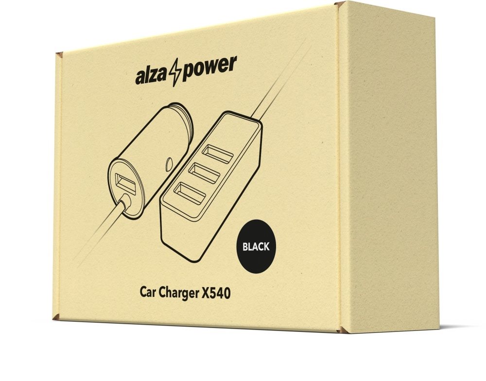AlzaPower Car Charger X540 Multi Charge AlzaPower Car Charger X540 Multi Charge