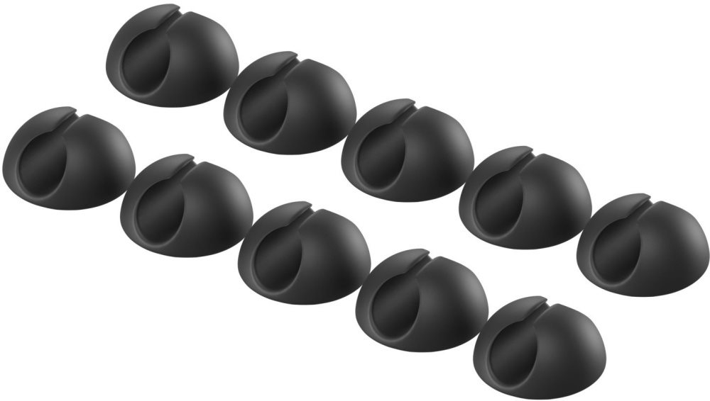 AlzaPower Small Cable Clips 10 pcs