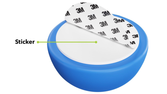 AlzaPower Little Cable Clips