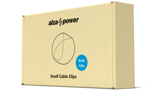 AlzaPower Little Cable Clips