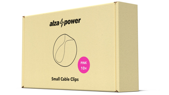 AlzaPower Little Cable Clips AlzaPower Little Cable Clips