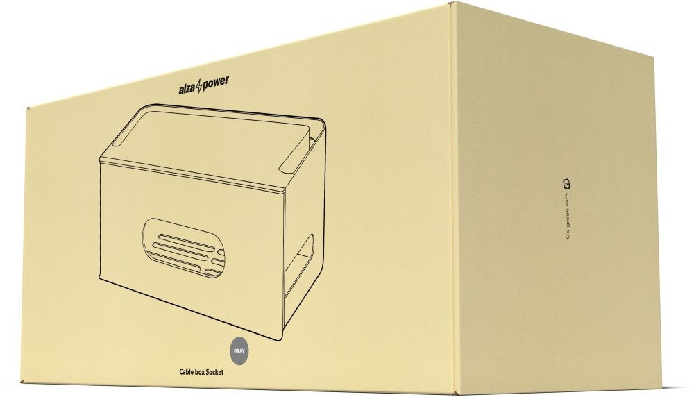 AlzaPower Cable Box Socket AlzaPower Cable Box Socket