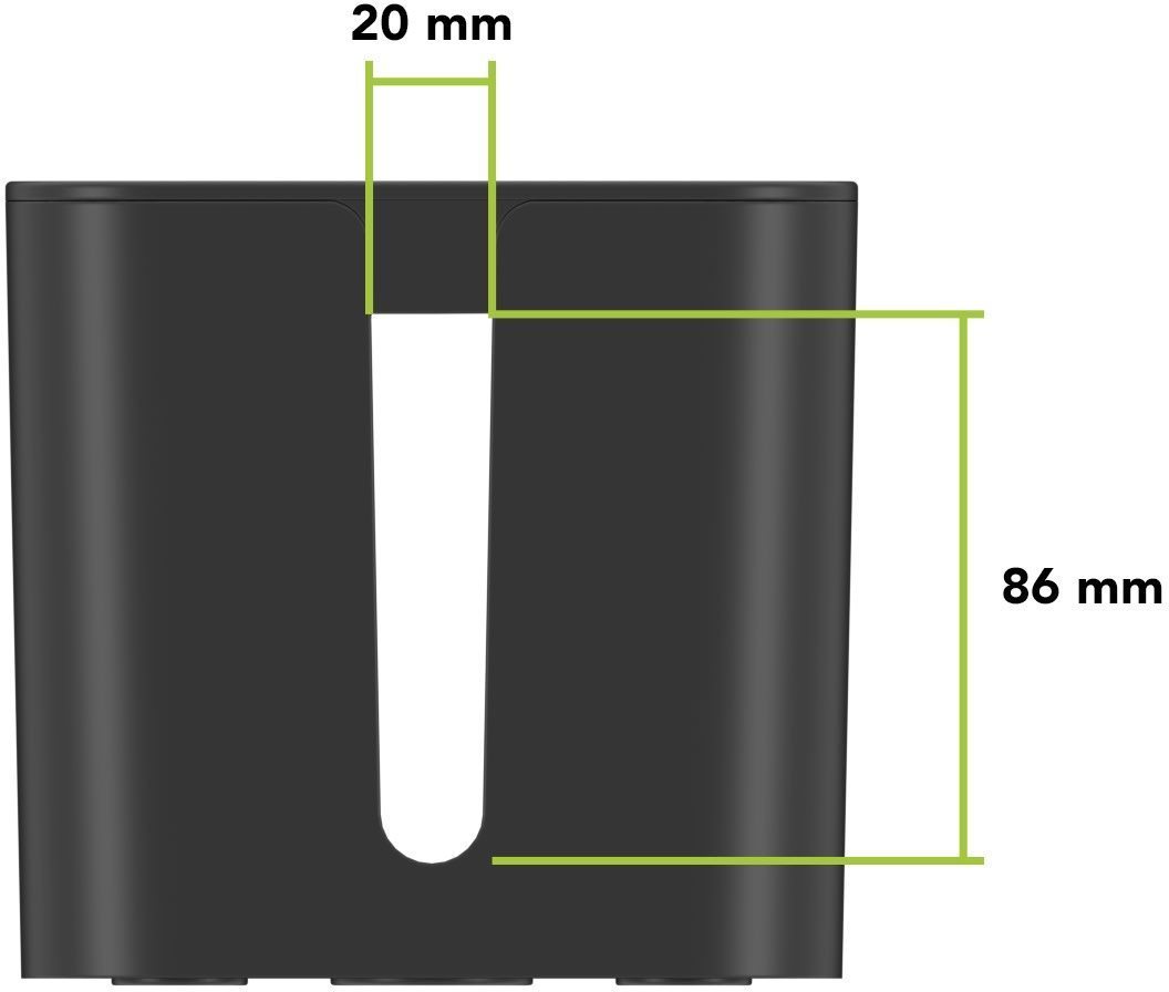 AlzaPower Cable Box Basic Medium