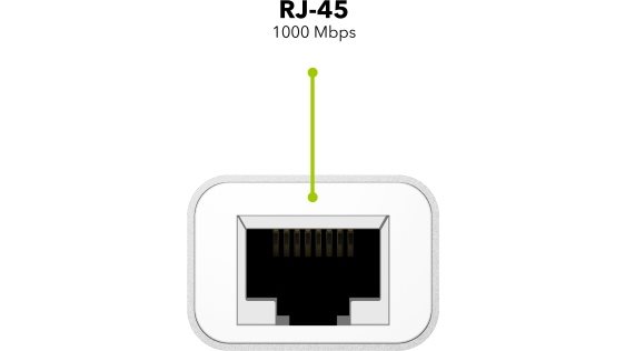 AlzaPower AluCore USB-A (M) für 3× USB-A (F) mit LAN