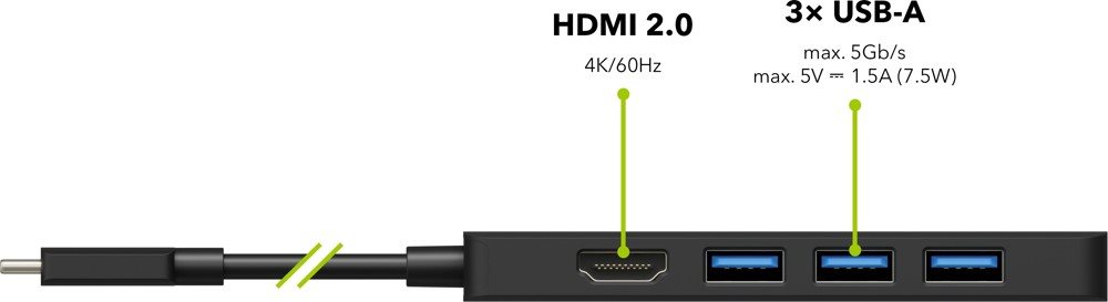 AlzaPower USB-C Dock Station 5-in-1 AlzaPower USB-C Dock Station 5-in-1
