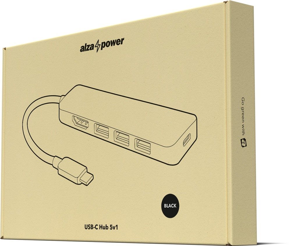AlzaPower USB-C Dock Station 5-in-1 AlzaPower USB-C Dock Station 5-in-1