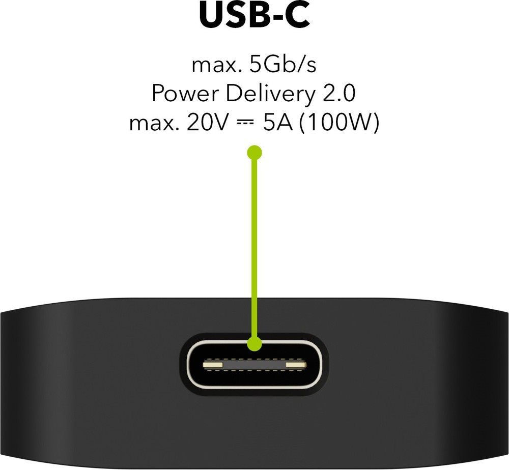 AlzaPower USB-C Dock Station 6-in-1