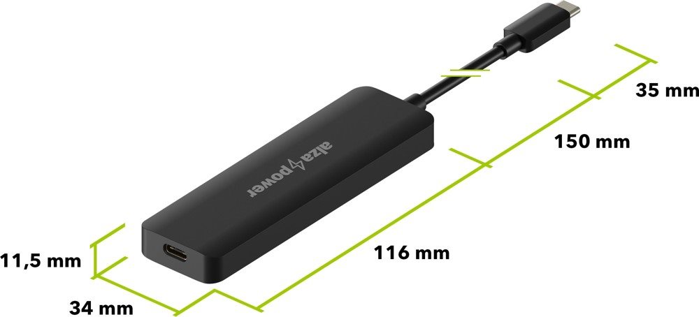 AlzaPower USB-C Dock Station 6-in-1