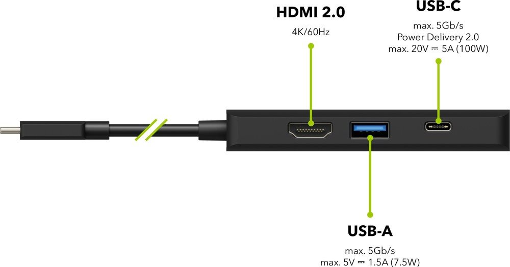 AlzaPower USB-C Dock Station 4-in-1 AlzaPower USB-C Dock Station 4-in-1