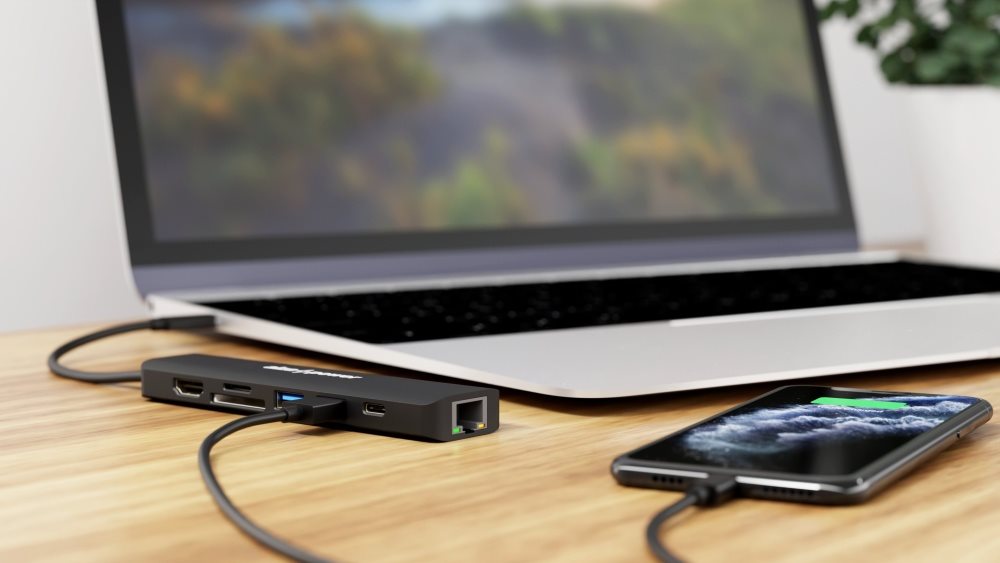 AlzaPower USB-C Dock Station 7v1