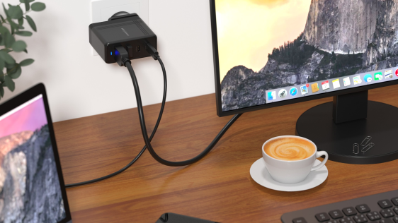 AlzaPower H100 Docking Station + PD Charge 74W schwarz AlzaPower H100 Docking Station + PD Charge 74W schwarz
