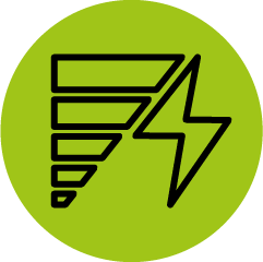 LED žárovka Alza Power LED 9-60W, E27, 2700K, set 3ks
