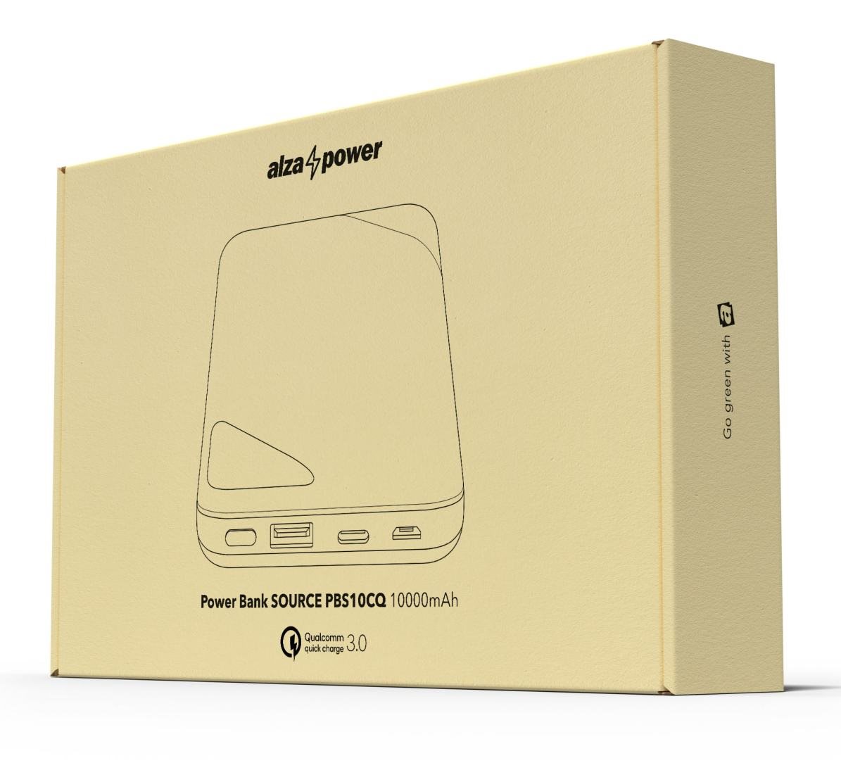 AlzaPower Source 10000mAh