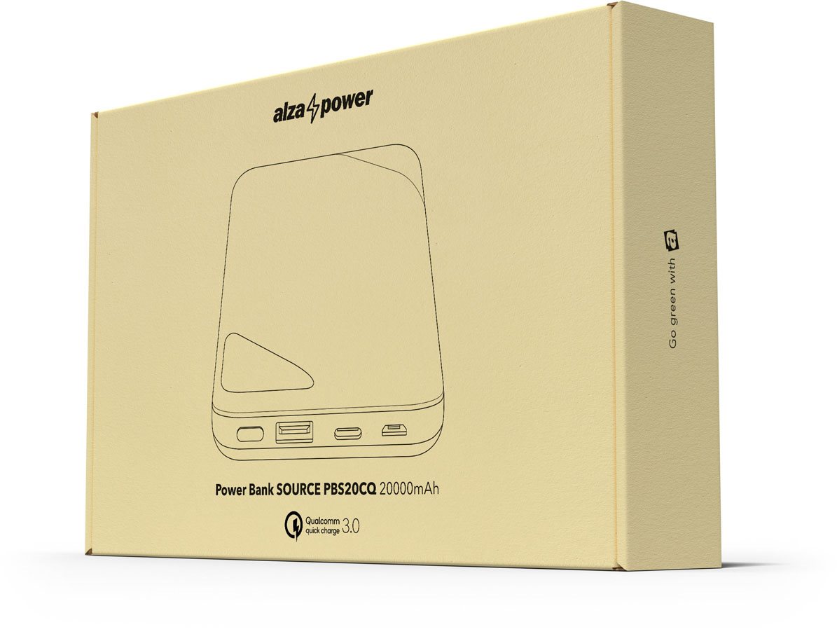 Top Powerbank AlzaPower will make sure your phone, tablet or other USB device has enough juice, wherever you are. 