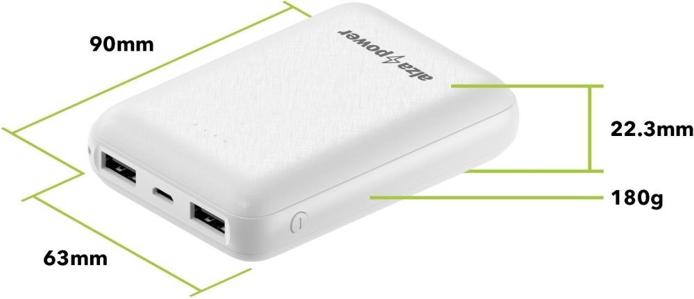 AlzaPower Onyx 10000mAh