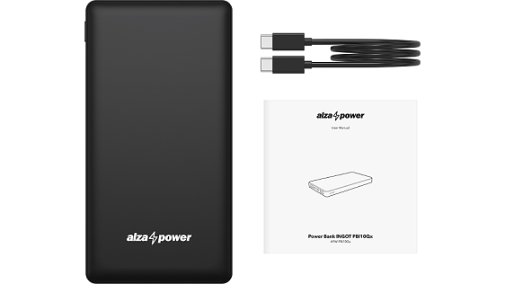 AlzaPower Ingot 10000mAh Quick Charge + PD3.0 AlzaPower Ingot 10000mAh Quick Charge + PD3.0