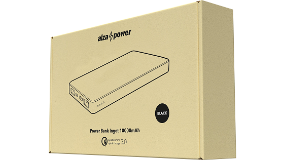 AlzaPower Ingot 10000mAh Quick Charge + PD3.0 AlzaPower Ingot 10000mAh Quick Charge + PD3.0