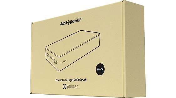 AlzaPower Ingot 10000mAh Quick Charge + PD3.0 AlzaPower Ingot 10000mAh Quick Charge + PD3.0