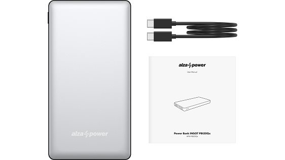 AlzaPower Ingot 20000mAh Quick Charge + PD3.0