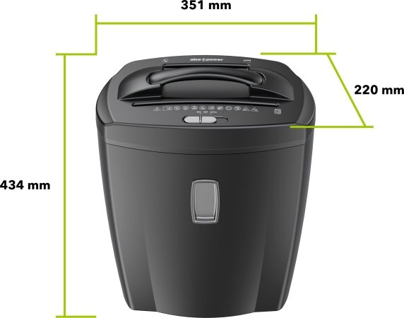 Skartovačka AlzaPower Shredder 10P4B21