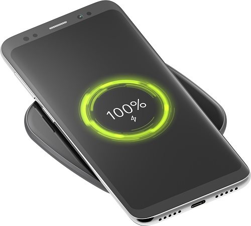 AlzaPower WC150 Premium Wireless Fast Charger 15W black