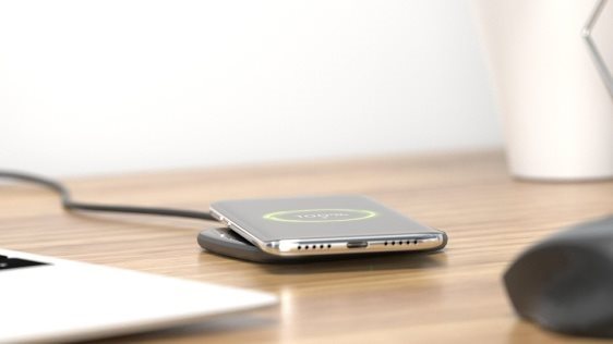 AlzaPower WC150 Premium Wireless Fast Charger 15W black