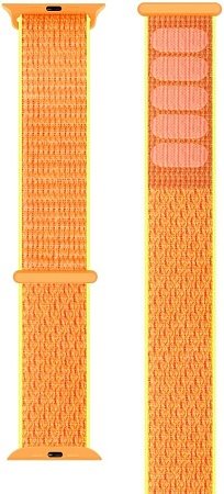 Eternico Airy für Apple Watch 38mm / 40mm / 41mm Karotte Orange und Gelb Rand Eternico Airy für Apple Watch 38mm / 40mm / 41mm Karotte Orange und Gelb Rand