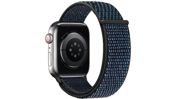 Eternico Airy für Apple Watch 42mm / 44mm / 45mm Abendblau und Blauer Rand