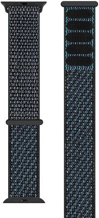 Eternico Airy für Apple Watch 42mm / 44mm / 45mm Abendblau und Blauer Rand