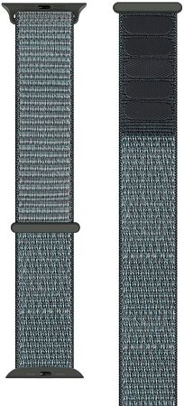 Eternico Airy für Apple Watch 42mm / 44mm / 45mm Aquamarine Blue and Gray Edge