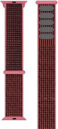 Eternico Airy pro Apple Watch 38mm / 40mm / 41mm Rustic Red and Red Edge