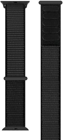 Eternico Airy für Apple Watch 38mm / 40mm / 41mm Solid Schwarz