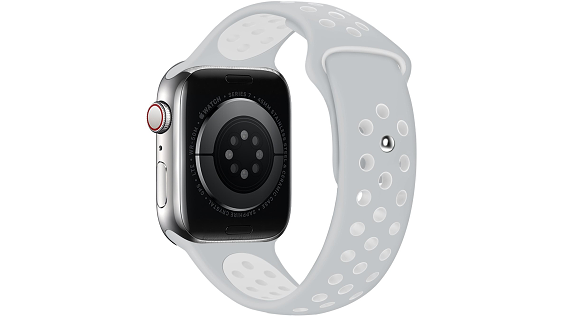 Eternico Sporty für Apple Watch 42mm / 44mm / 45mm Cloud Weiß und Grau Eternico Sporty für Apple Watch 42mm / 44mm / 45mm Cloud Weiß und Grau