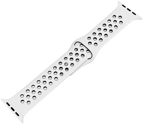 Eternico Sporty pre Apple Watch 38mm / 40mm / 41mm Dark Gray and White Eternico Sporty pre Apple Watch 38mm / 40mm / 41mm Dark Gray and White