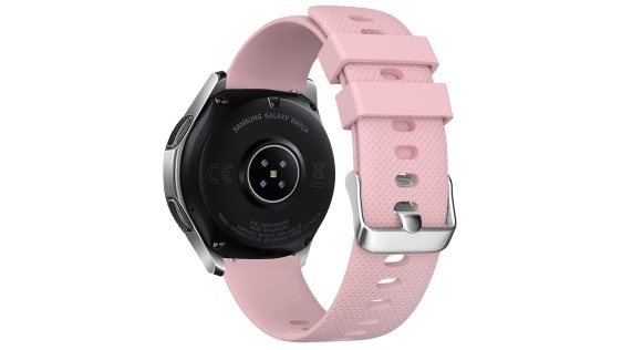  Eternico Essential with Metal Buckle Universal Quick Release 18mm Cafe Pink