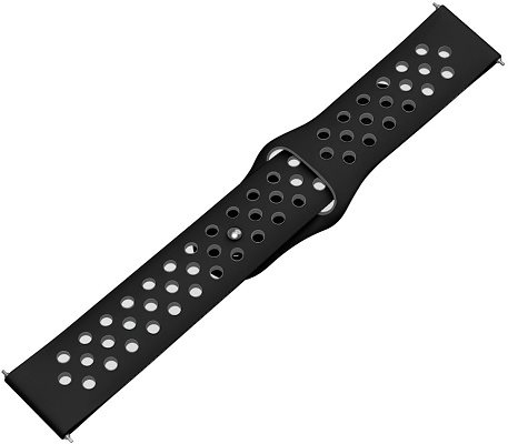Eternico Sporty Universal Schnellspanner 20mm Elefant Grau und Schwarz