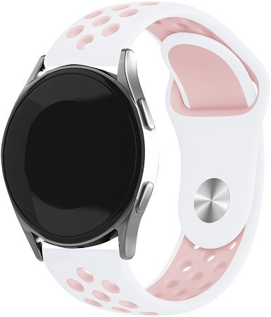 Eternico Sporty Universal Quick Release 20mm Pure Pink and White Eternico Sporty Universal Quick Release 20mm Pure Pink and White