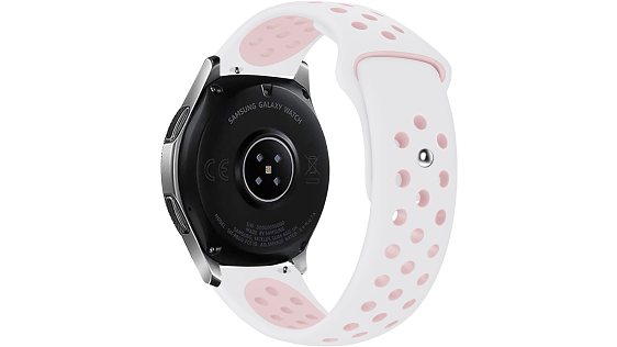 Eternico Sporty Universal Quick Release 20mm Pure Pink and White Eternico Sporty Universal Quick Release 20mm Pure Pink and White