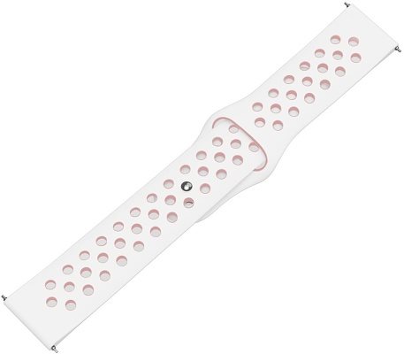 Eternico Sporty Universal Quick Release 20mm Pure Pink and White Eternico Sporty Universal Quick Release 20mm Pure Pink and White