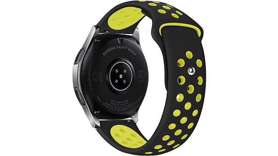 Eternico Sporty Universal Quick Release 20mm ​Vibrant Yellow and Black