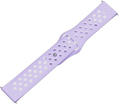 Eternico Sporty Universal Schnellspanner 22mm Reinweiß und Lila Eternico Sporty Universal Schnellspanner 22mm Reinweiß und Lila