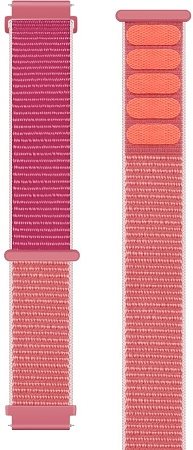 Eternico Airy Universal Quick Release 20mm ​Silk Pink and Gold Edge