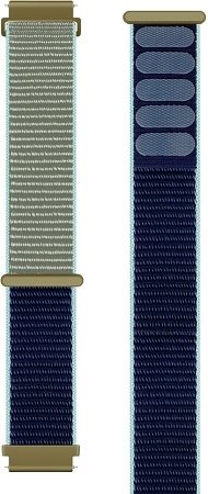 Eternico Airy Universal Quick Release 22mm ​Dark Blue and Green Edge