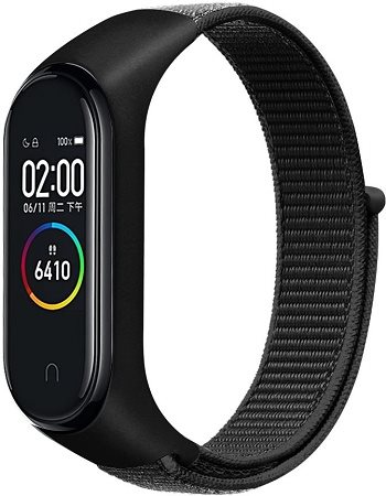 Armband Eternico Airy für Xiaomi Mi Band 5 / 6 / 7 Cloud White 