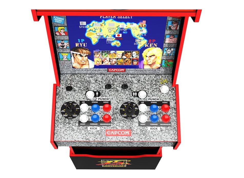 Arcade1up Street Fighter Legacy 14-in-1 Wifi Enabled Arcade Machine