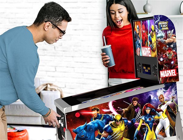 Arcade1up Marvel Virtual Pinball Slot Machine