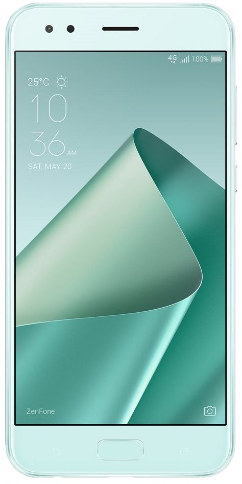 Asus Zenfone 4 Green přední strana