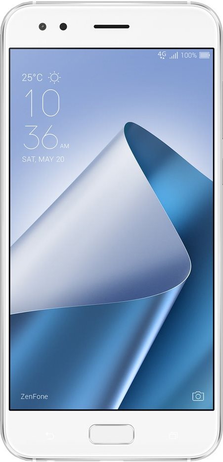 Asus Zenfone 4 White přední strana