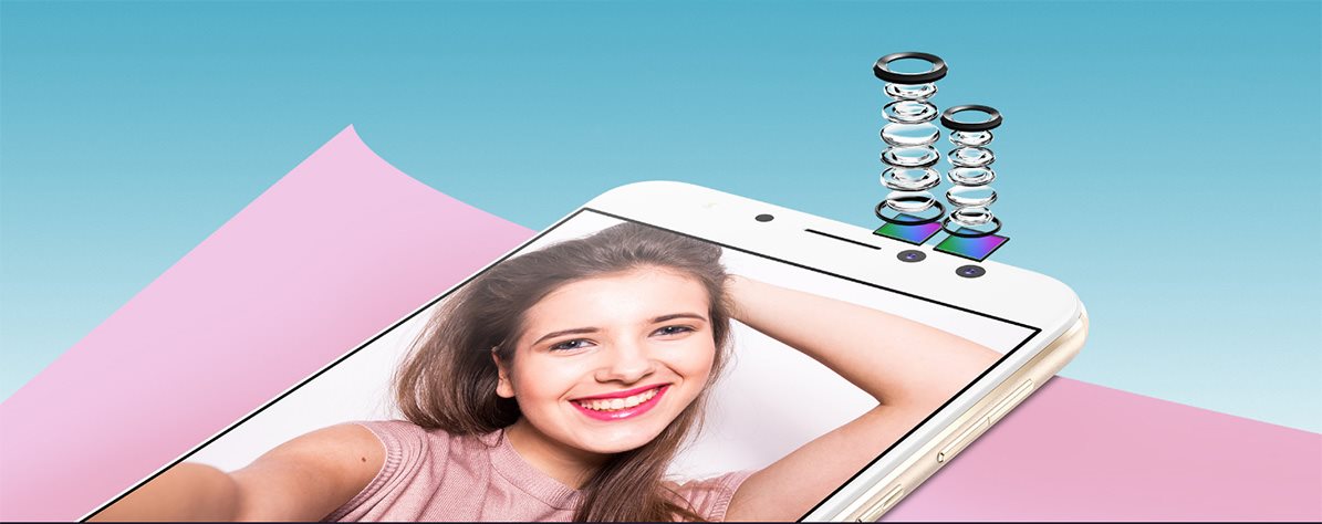 Duální selfie fotoaparát